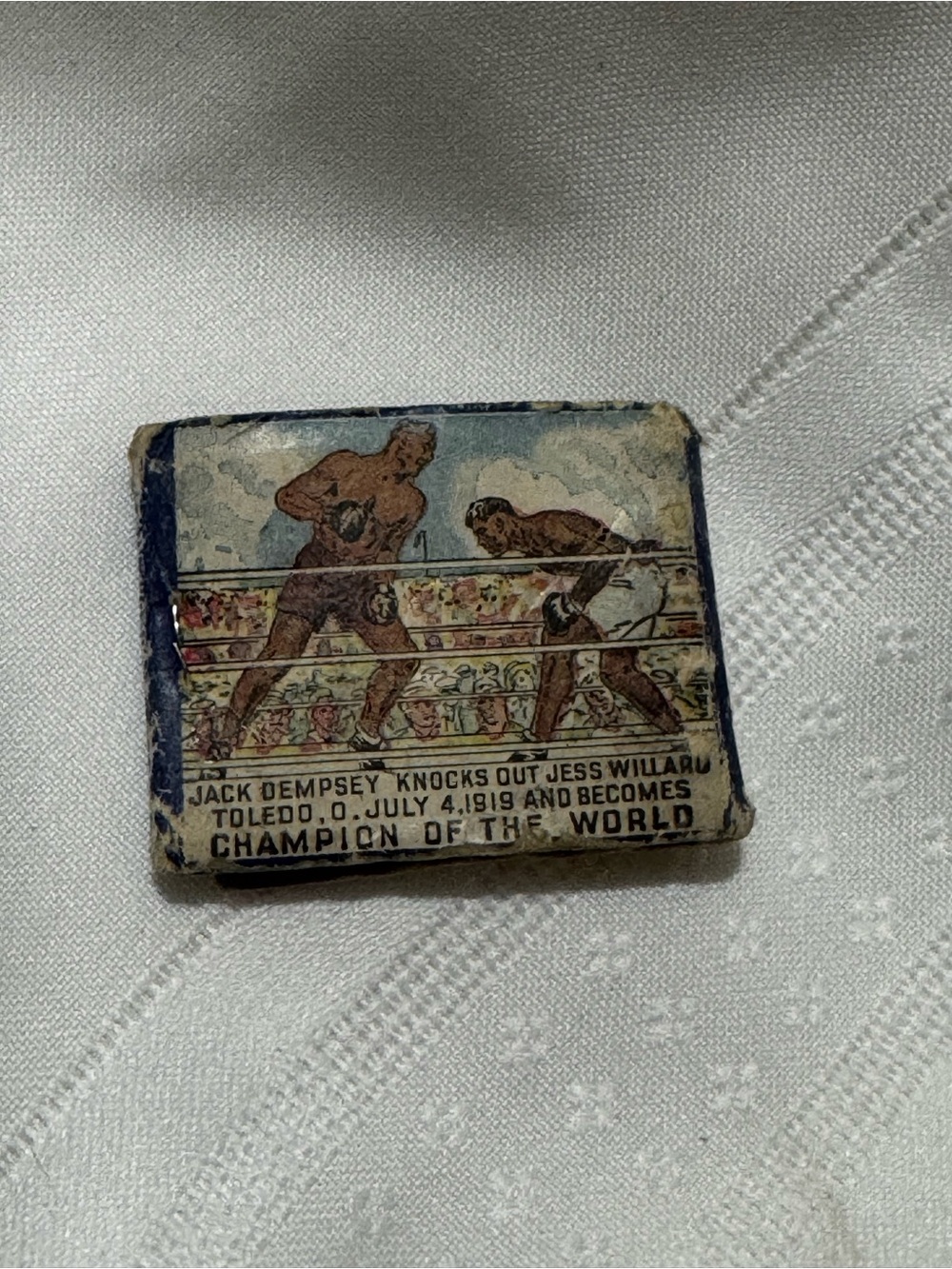 Blue-Head Matchbook - Vintage
